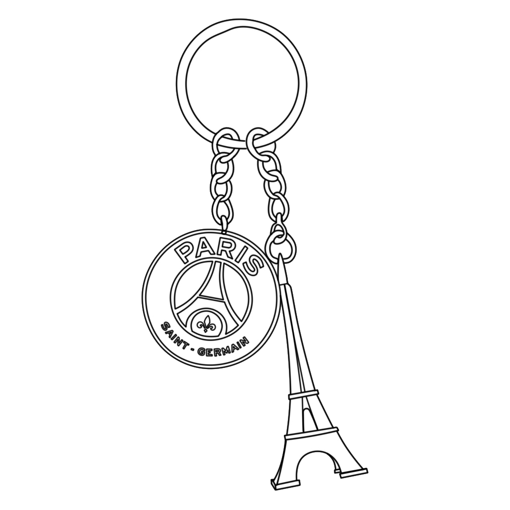 PSG 7 PSG páginas para colorear gratis