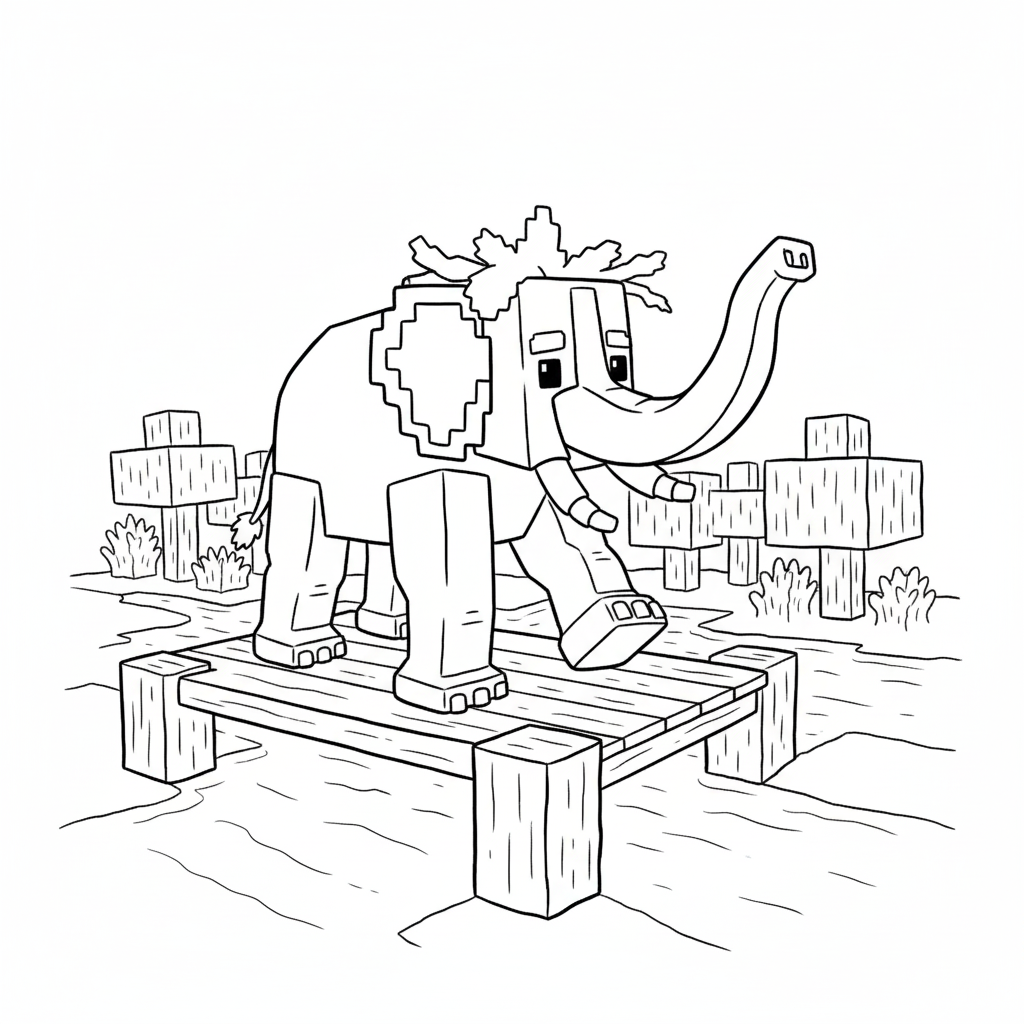 Strawberry Elephant 14 lindas páginas para colorear Strawberry Elephant