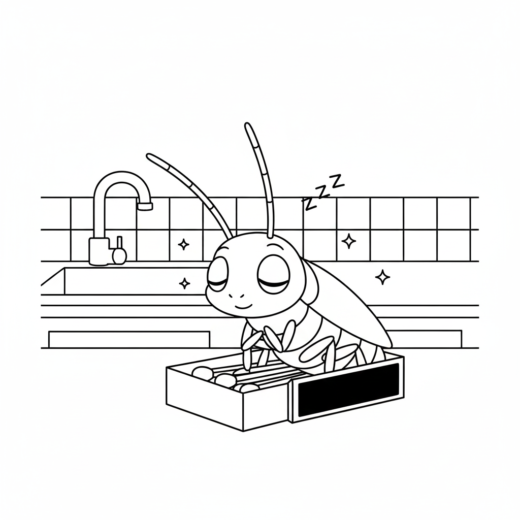 Cucaracha 13 páginas para colorear imprimibles Cucaracha