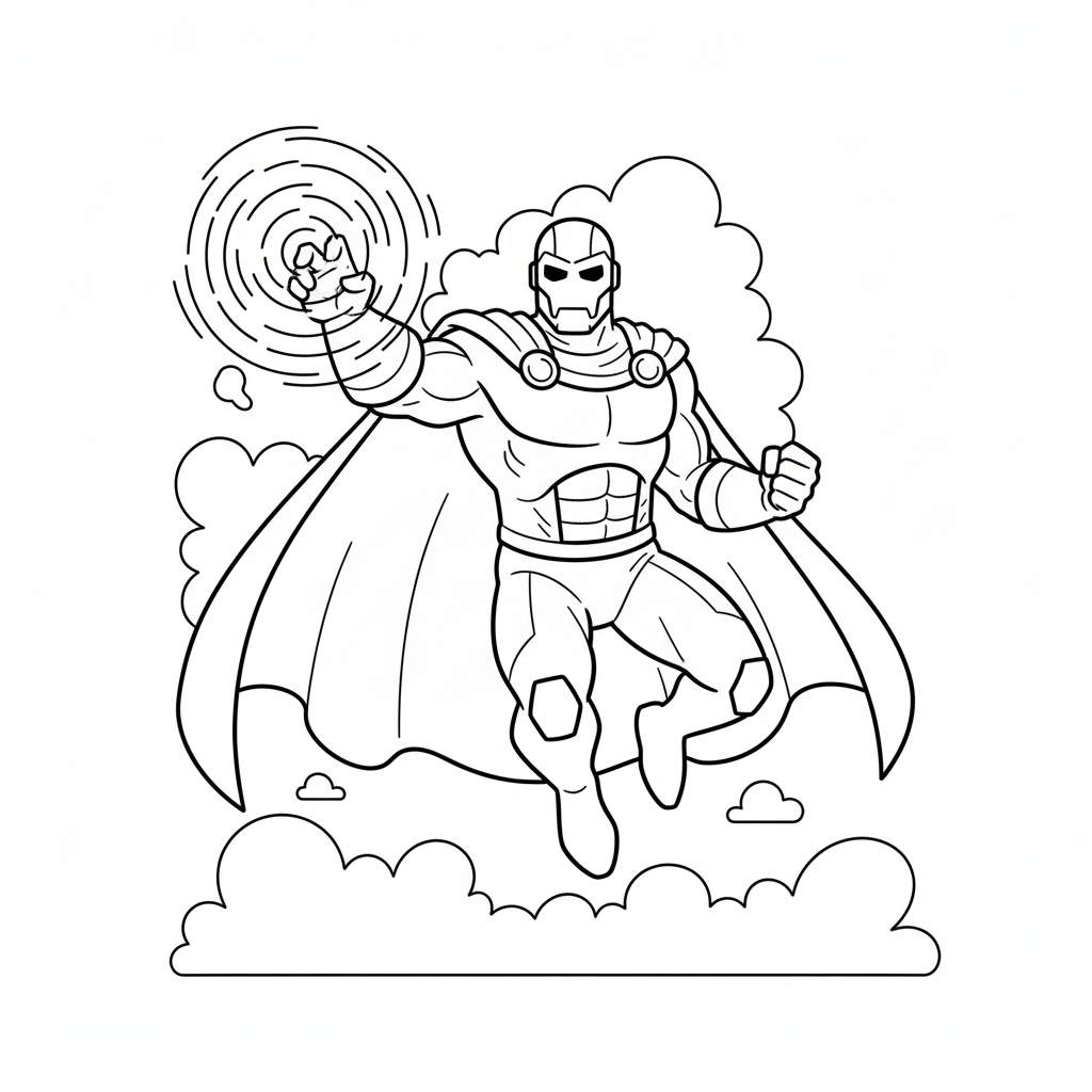 Doctor Doom 3 Doctor Doom páginas para colorear gratis