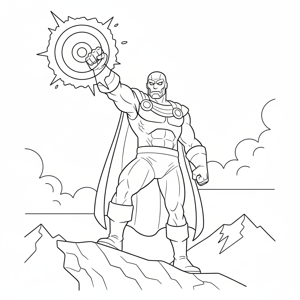 Doctor Doom 6 Doctor Doom páginas para colorear para imprimir gratis