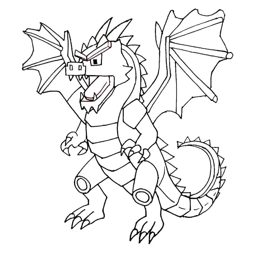 Dragon Cannelloni 3 Dragon Cannelloni páginas para colorear para niños