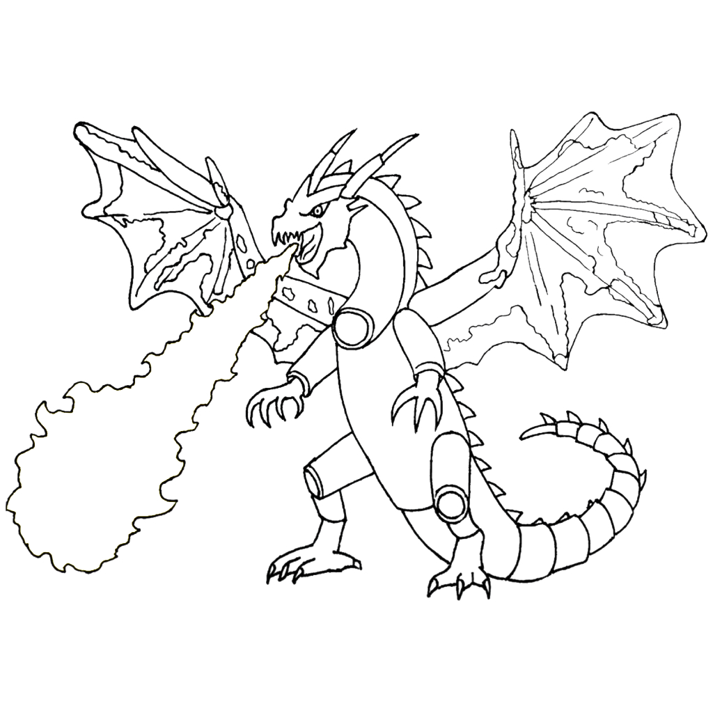 Dragon Cannelloni 7 Dragon Cannelloni páginas para colorear para adultos