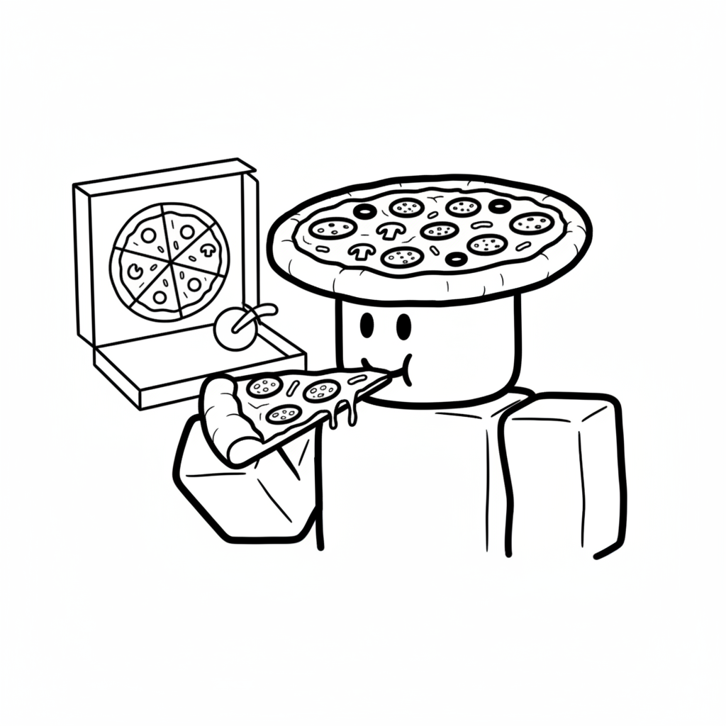 Noobini Pizzanini 13 para colorear Noobini Pizzanini