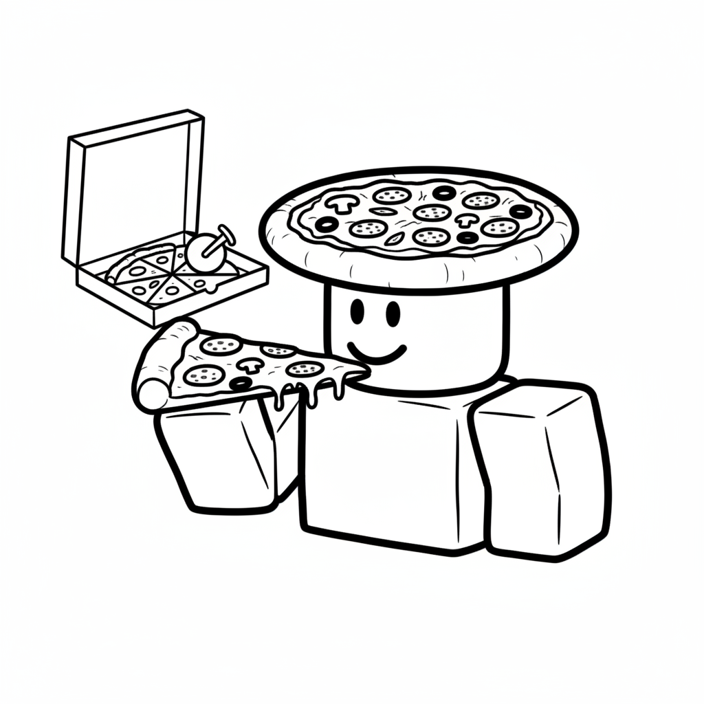 Noobini Pizzanini 6 páginas para colorear detalladas de Noobini Pizzanini para adultos
