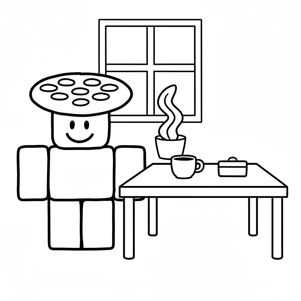 Noobini Pizzanini 7 divertidas páginas para colorear Noobini Pizzanini