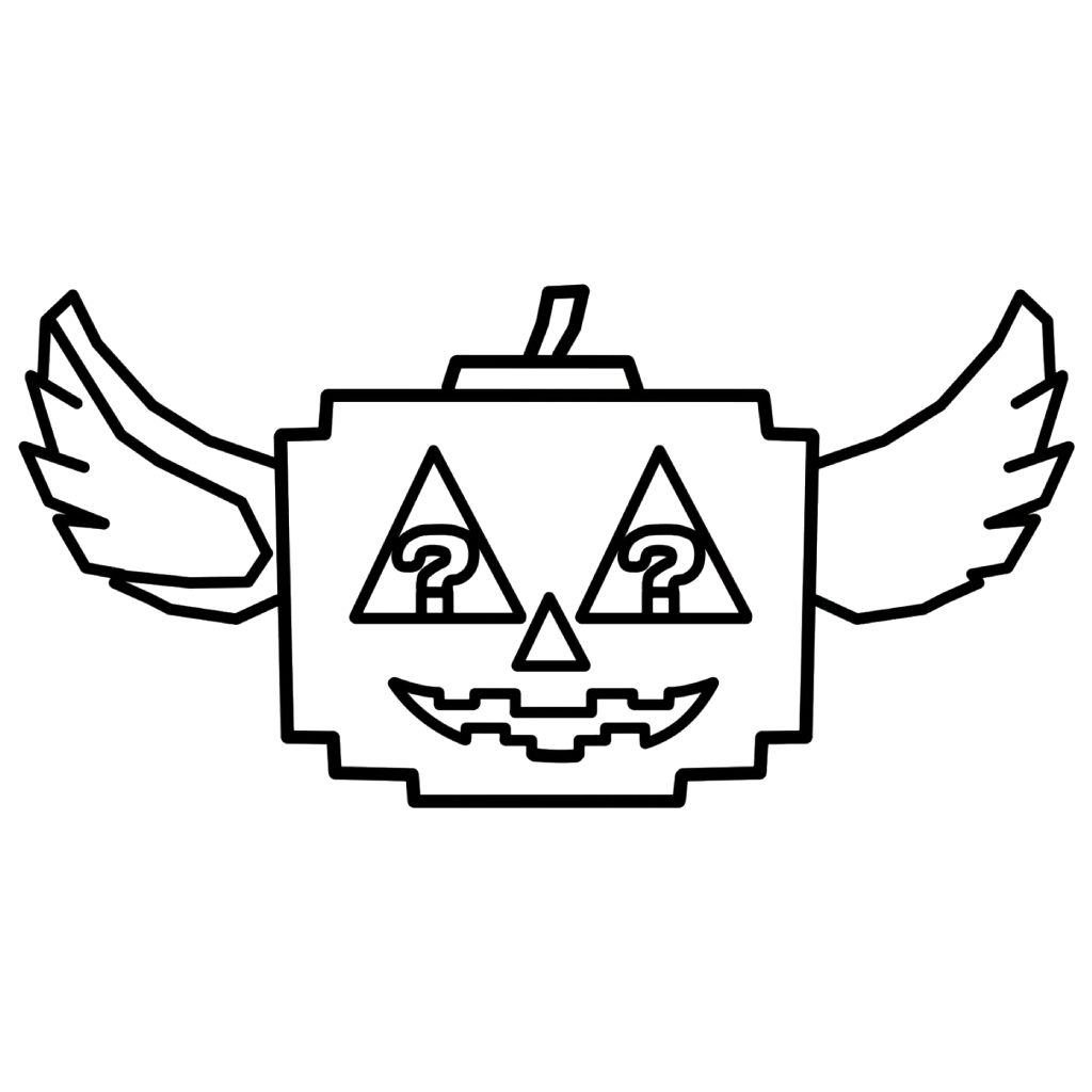 Spooky Lucky Block 5 páginas para colorear para imprimir gratis Spooky Lucky Block