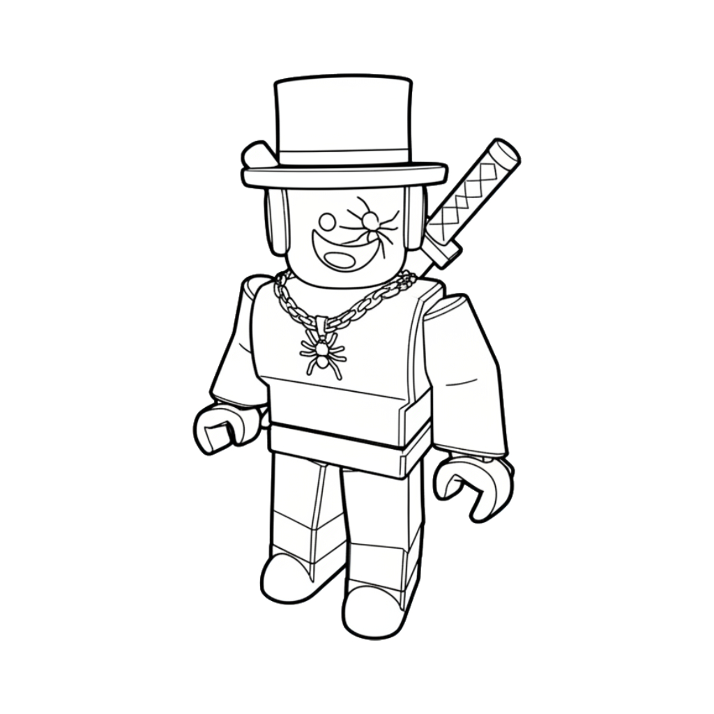 SpyderSammy 2 páginas para colorear para niños SpyderSammy
