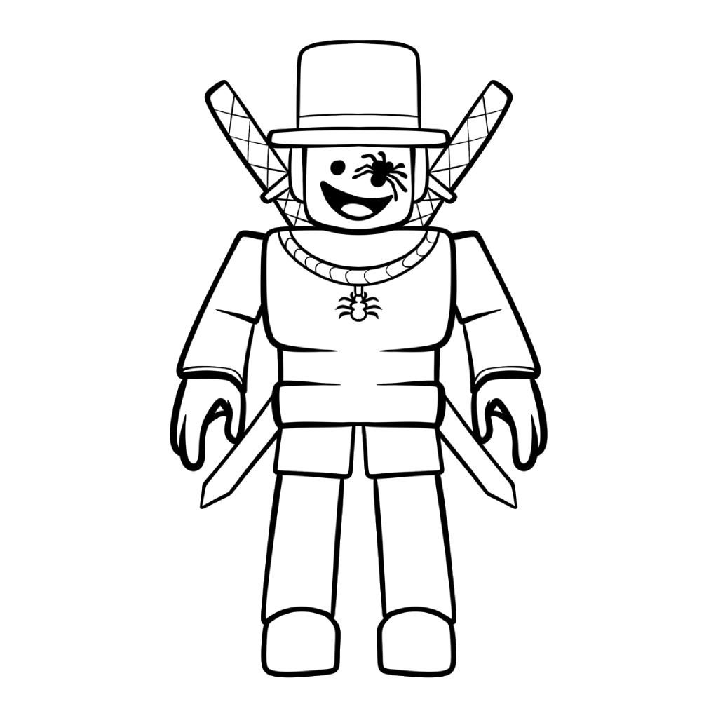 SpyderSammy 8 páginas para colorear para imprimir gratis SpyderSammy