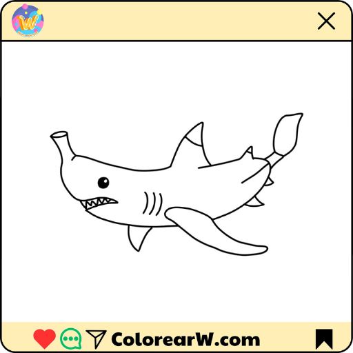 Squalanana para colorear thumbnail