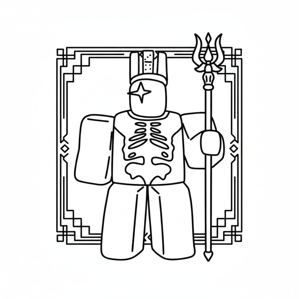 1x1x1x1 páginas para colorear para adultos