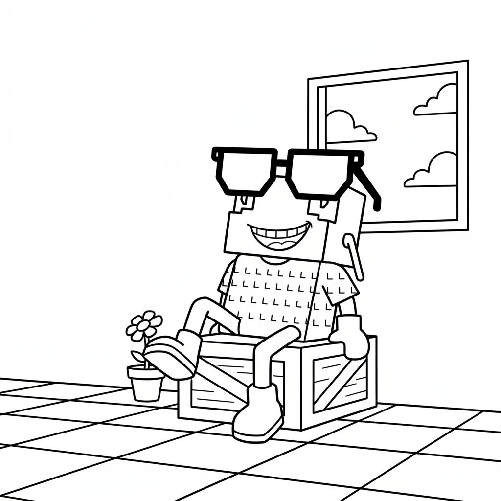 Boatito Auratito 8 páginas para colorear Boatito Auratito