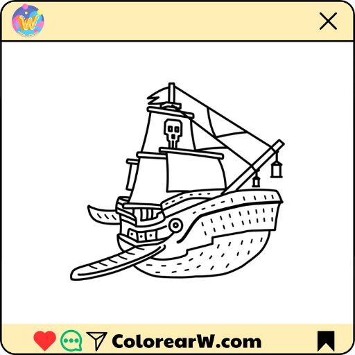 Capitano Moby para colorear thumbnail