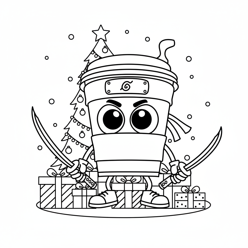 Capuchino Asesino páginas para colorear para imprimir