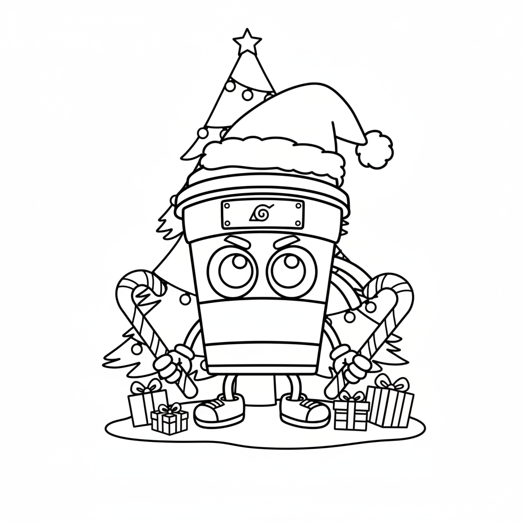 para colorear Capuchino Asesino 2