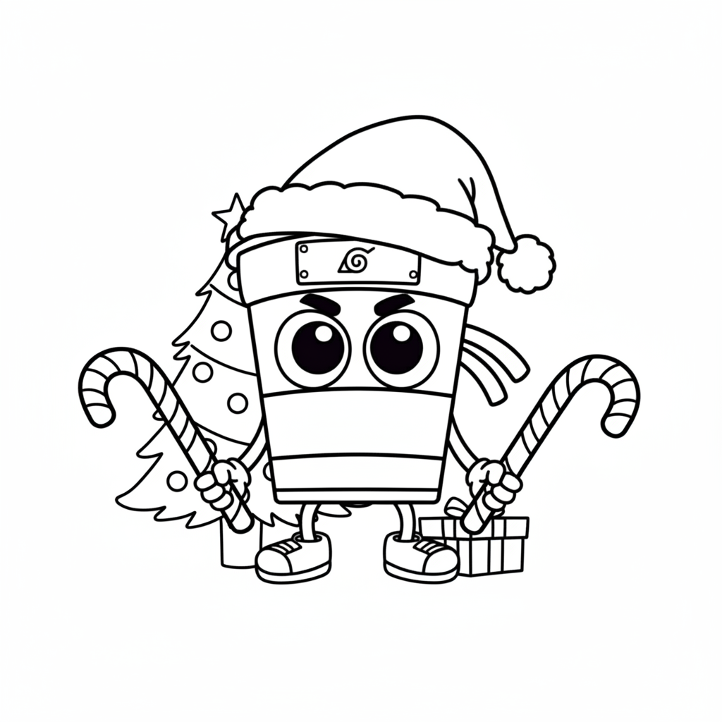 páginas para colorear Capuchino Asesino gratis