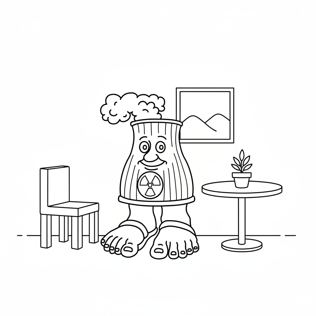 Centralucci Nuclearucci 14 lindas páginas para colorear Centralucci Nuclearucci 1