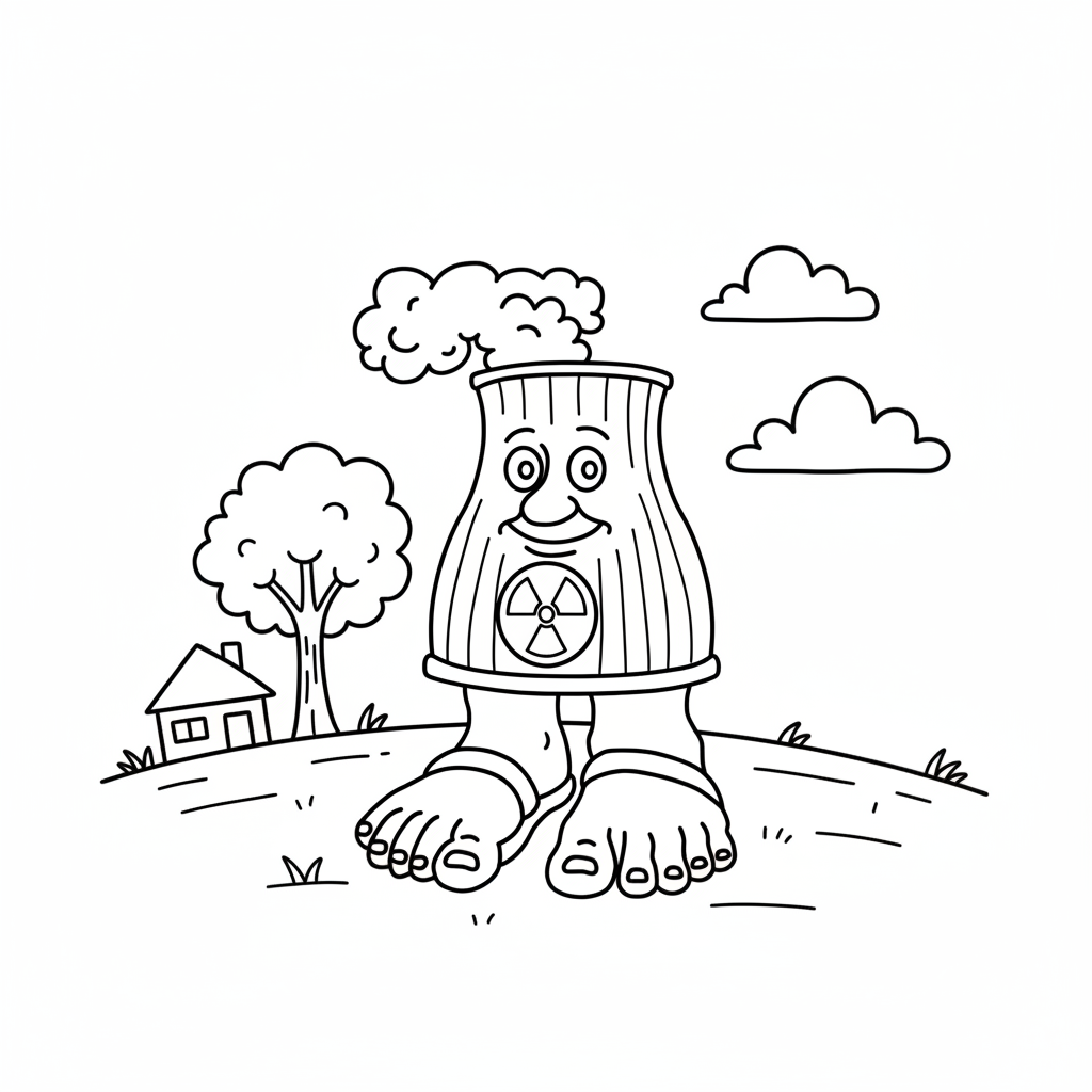 Centralucci Nuclearucci 6 Centralucci Nuclearucci páginas para colorear para imprimir 1