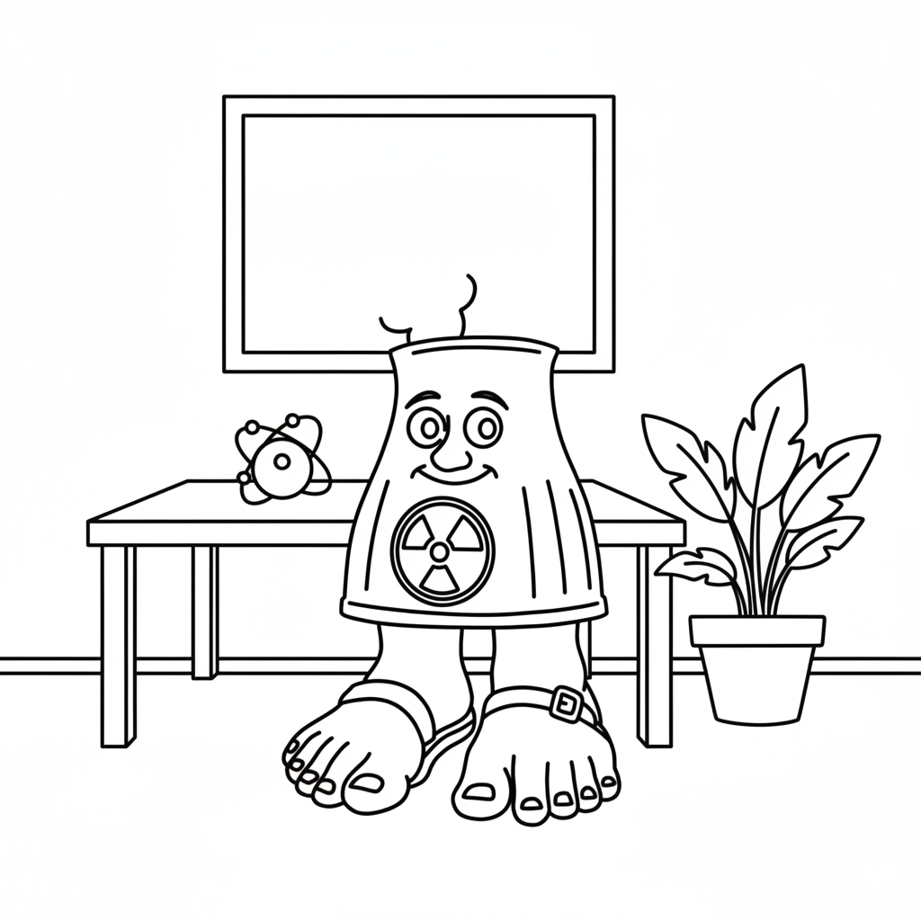 Centralucci Nuclearucci 10 Centralucci Nuclearucci páginas para colorear fáciles