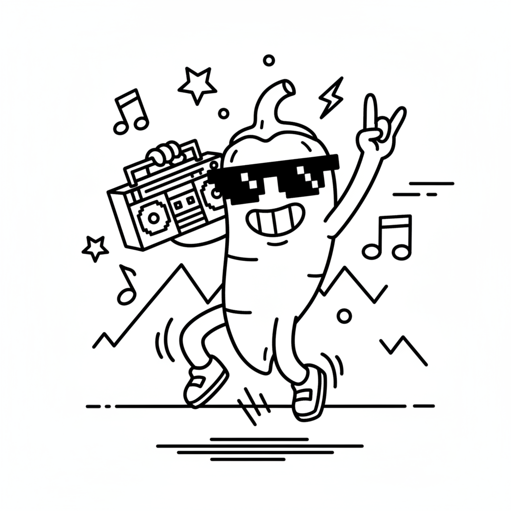 Chillin Chili 9 páginas para colorear Chillin Chili imprimibles gratis