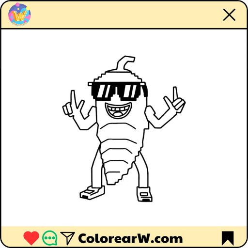 Chillin Chili para colorear thumbnail