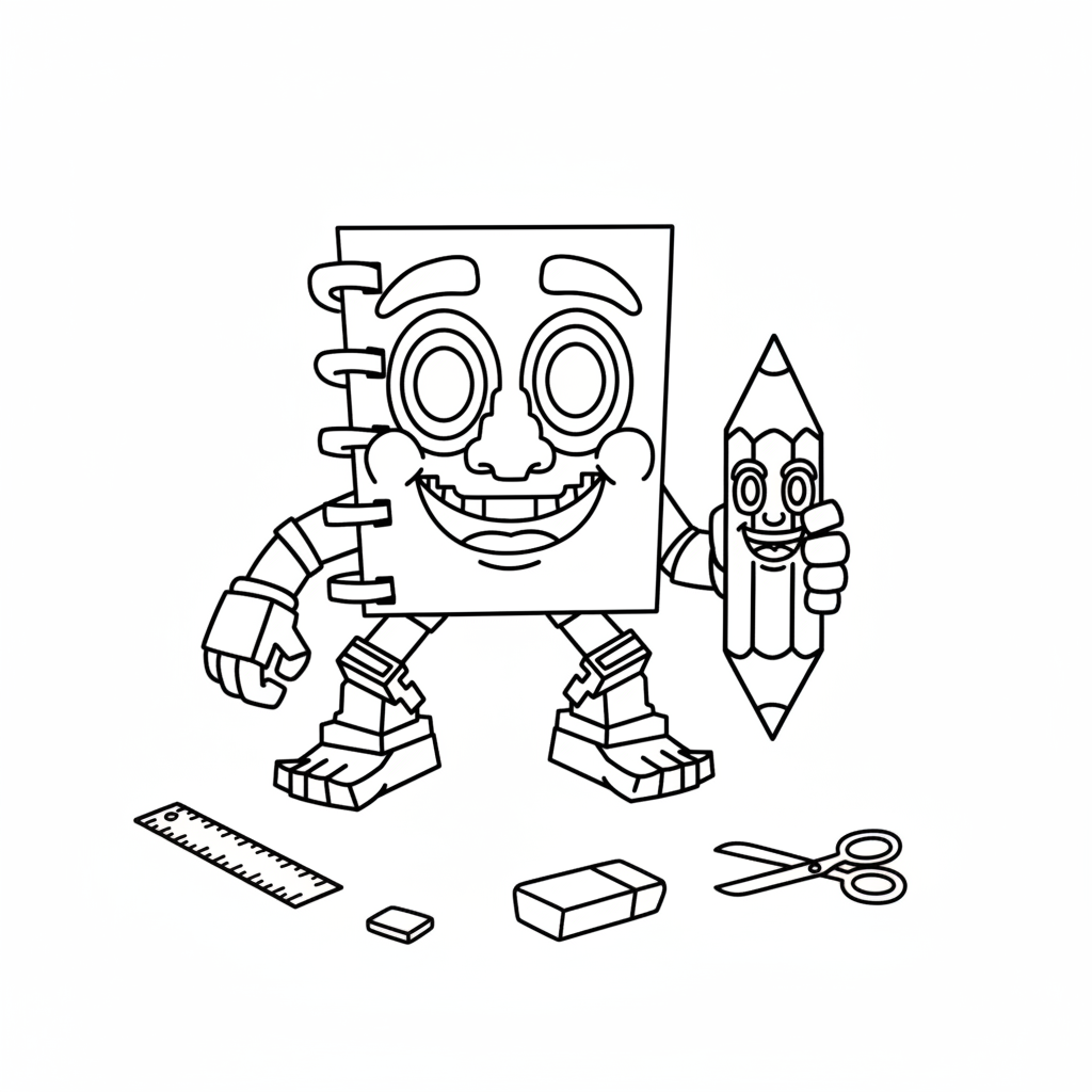 Cuadramat and Pakrahmatmamat 9 Cuadramat and Pakrahmatmamat adornos para colorear