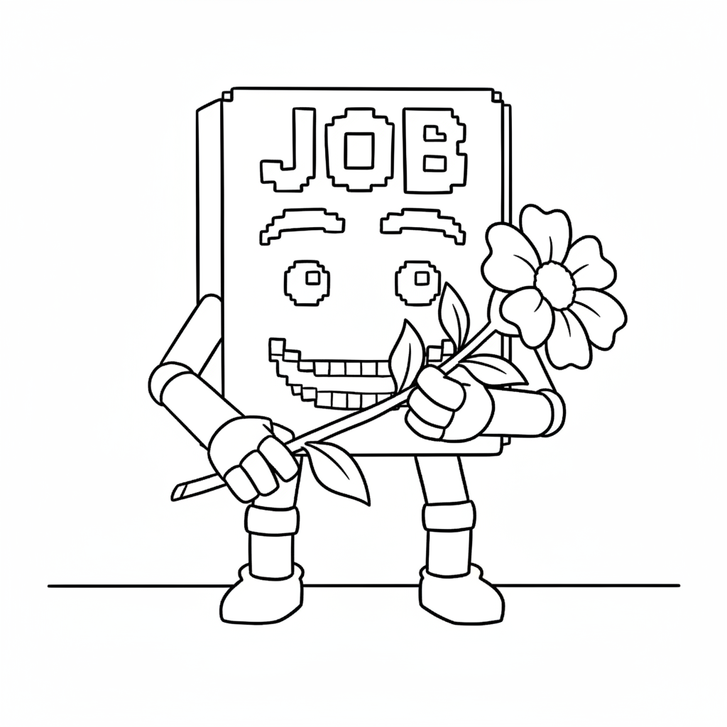 Job Job Job Sahur 18 para colorear Job Job Job Sahur