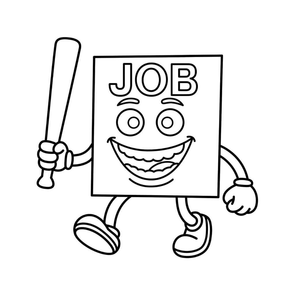 Job Job Job Sahur 7 páginas para colorear detalladas de Job Job Job Sahur para adultos