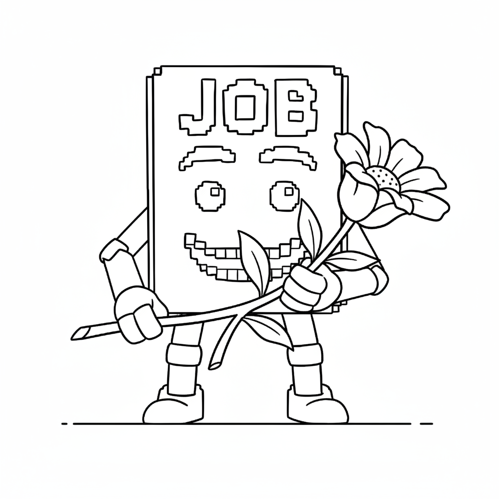 Job Job Job Sahur 8 páginas para colorear gratis Job Job Job Sahur (3)_1