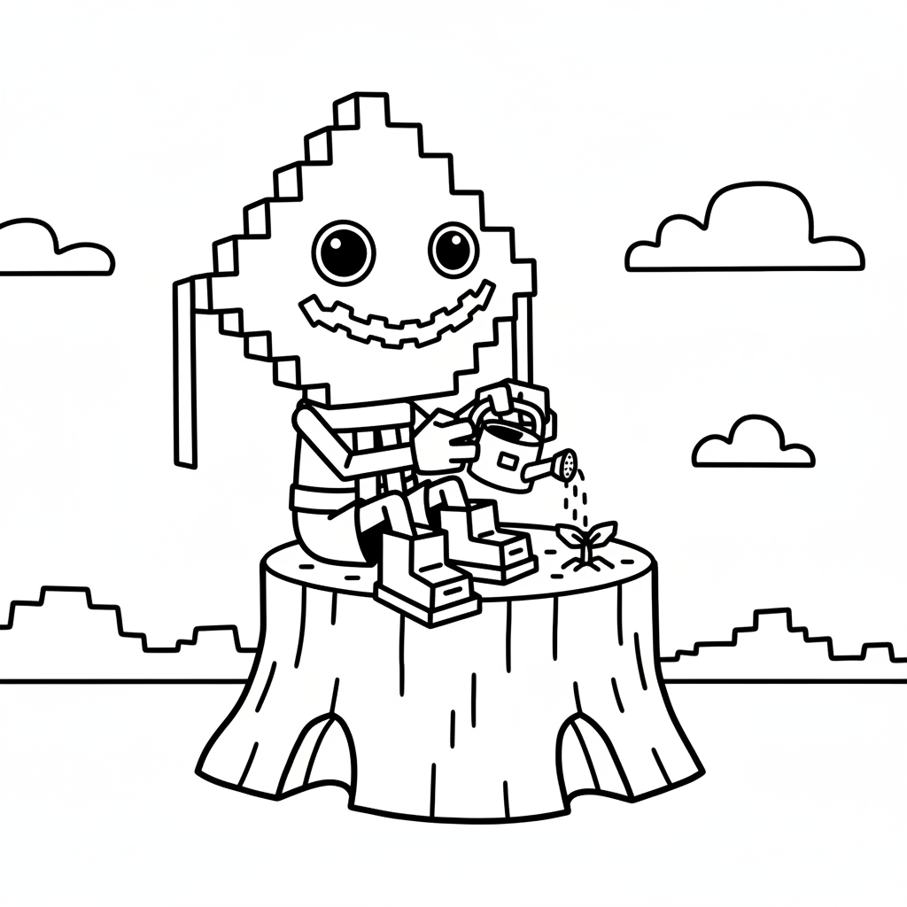 Ketupat Kepat 14 páginas para colorear gratis para adultos Ketupat Kepat