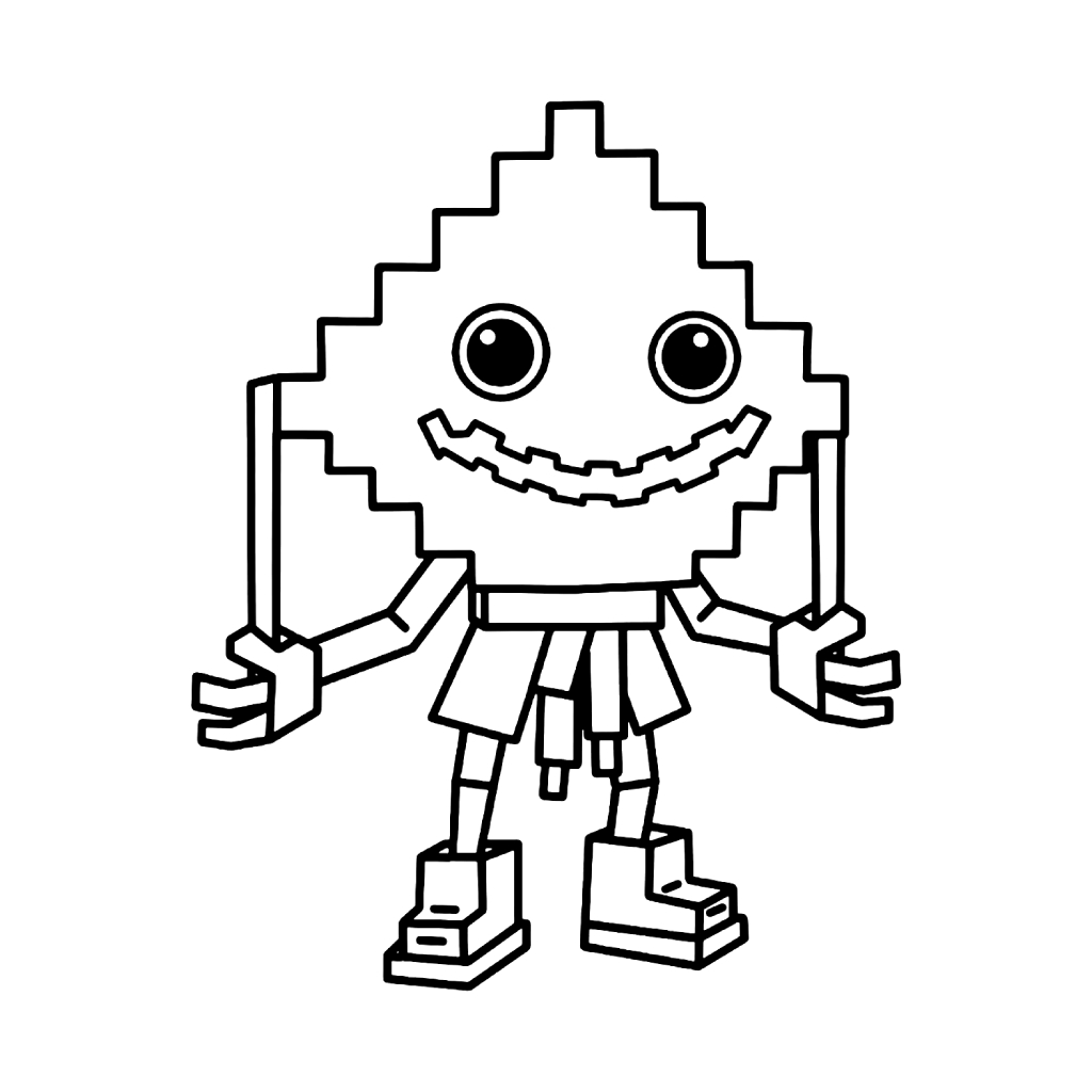 Ketupat Kepat 5 Ketupat Kepat páginas para colorear gratis