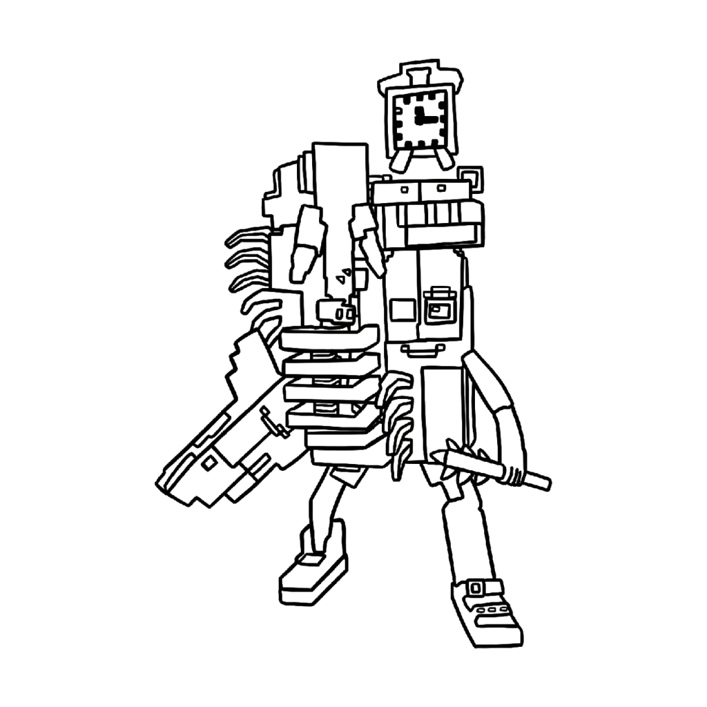 páginas para colorear imprimibles La Grande Combinasion para adultos