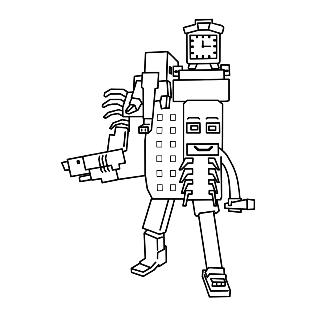 La Grande Combinasion páginas para colorear para imprimir