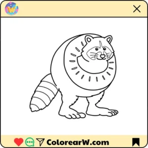 Pipi Kiwi para colorear thumbnail