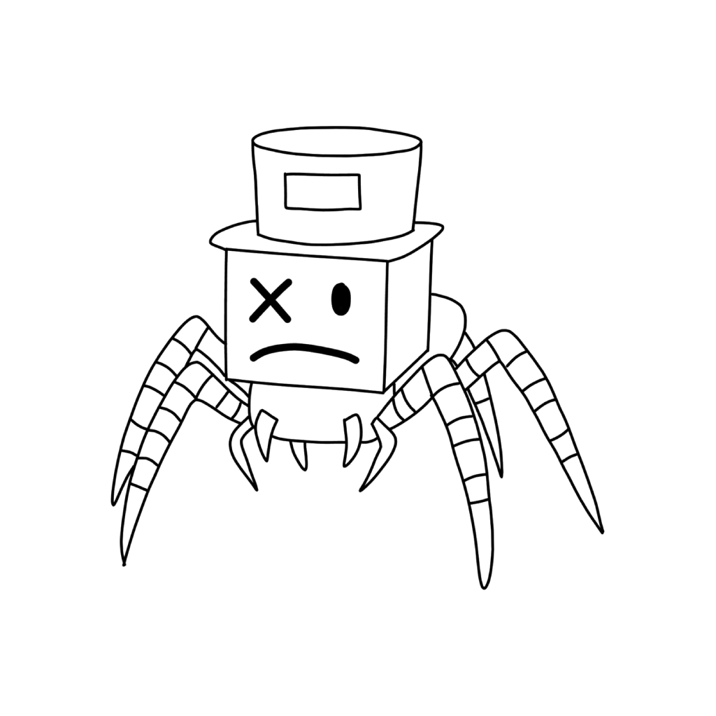 páginas para colorear para Sammyni Spyderini