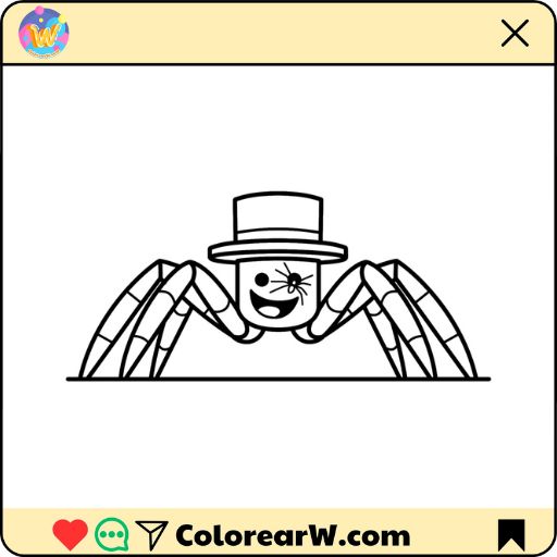 Sammyni Spyderini para colorear thumbnail