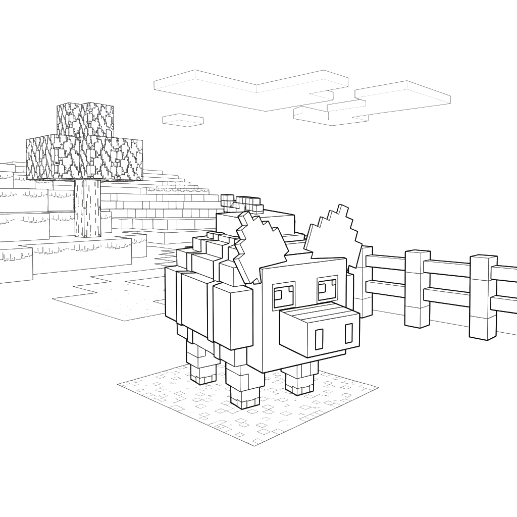 Svinina Bombardino 11 páginas para colorear imprimibles Svinina Bombardino 1