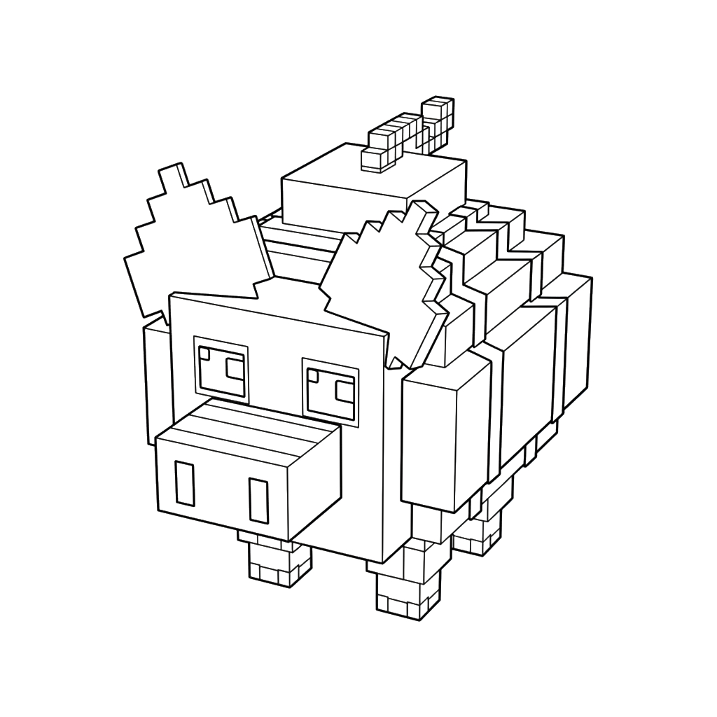 Svinina Bombardino 2 colorear páginas de Svinina Bombardino