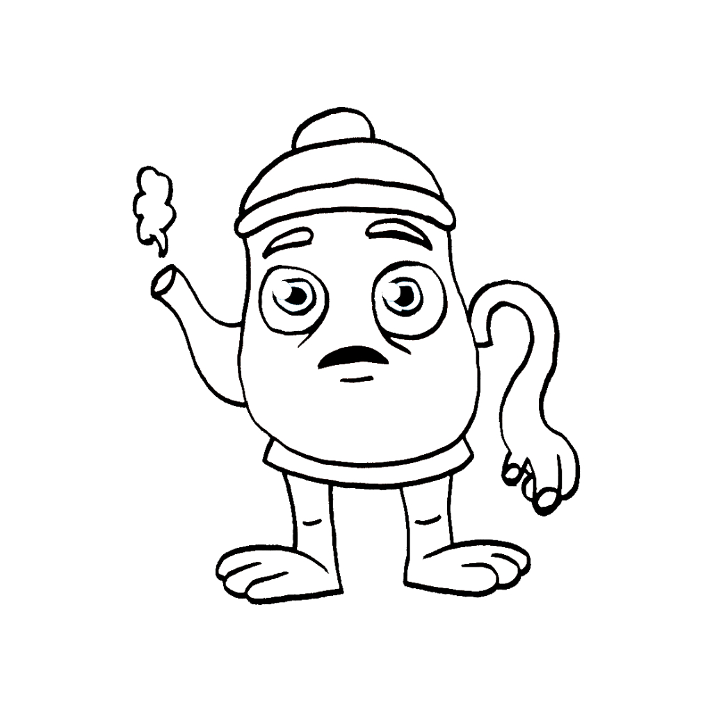 lindas páginas para colorear Ta Ta Ta Sahur