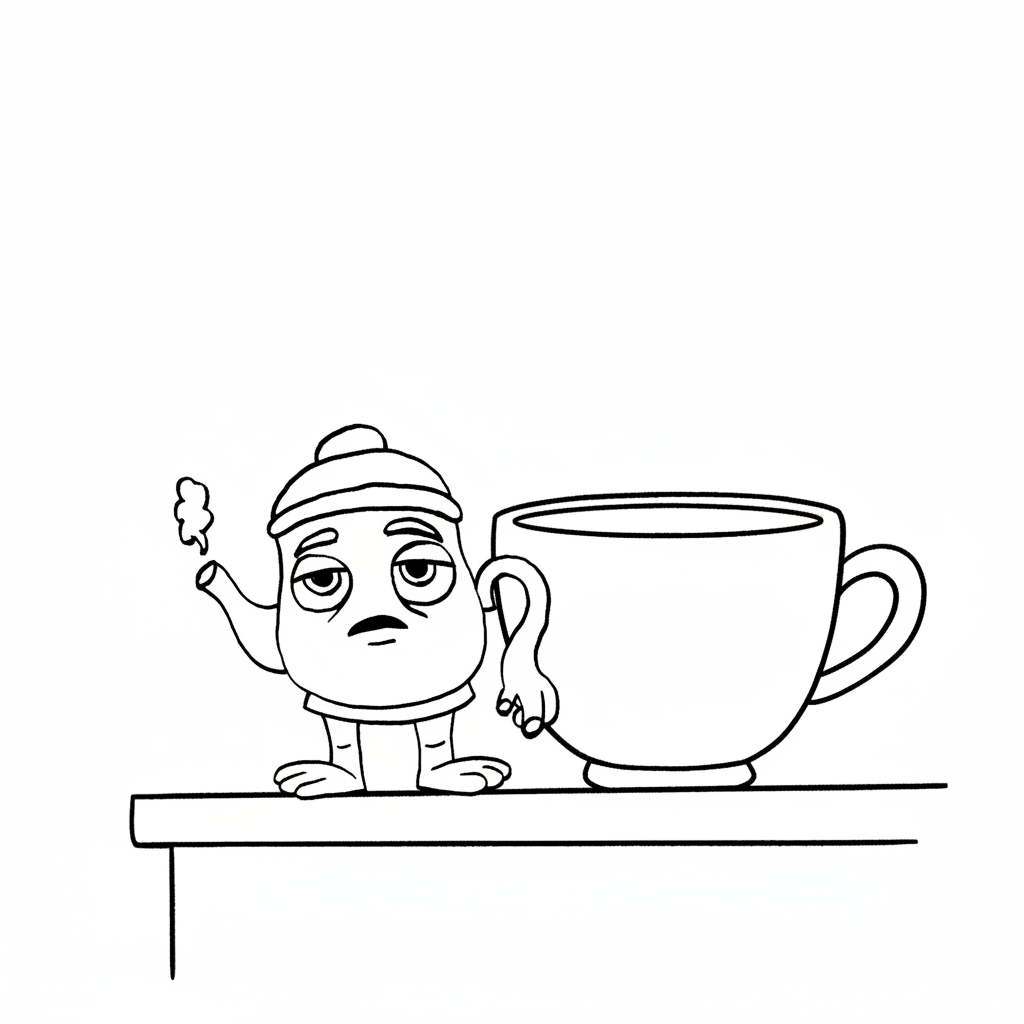 páginas para colorear Ta Ta Ta Sahur 1