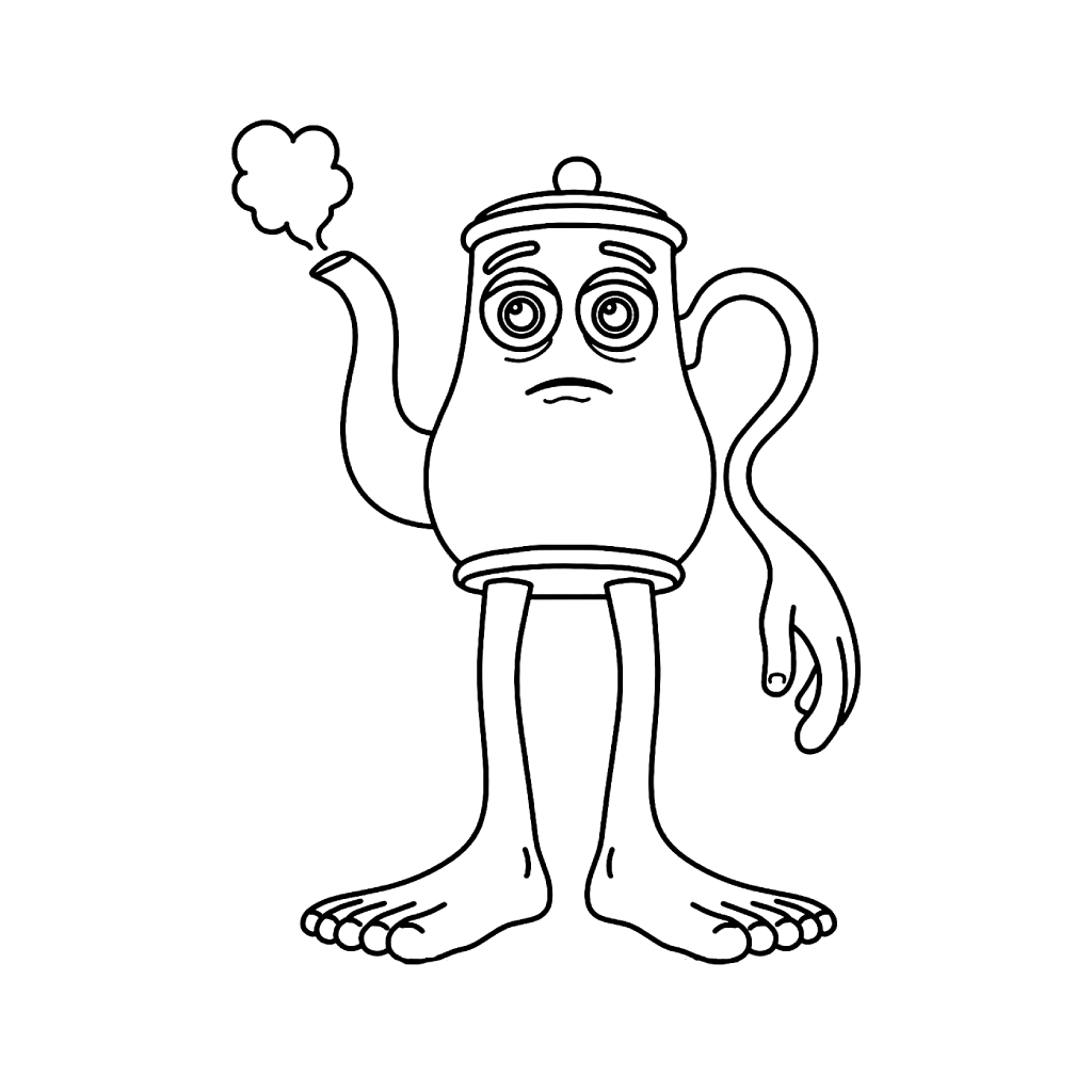 niños Ta Ta Ta Sahur páginas para colorear