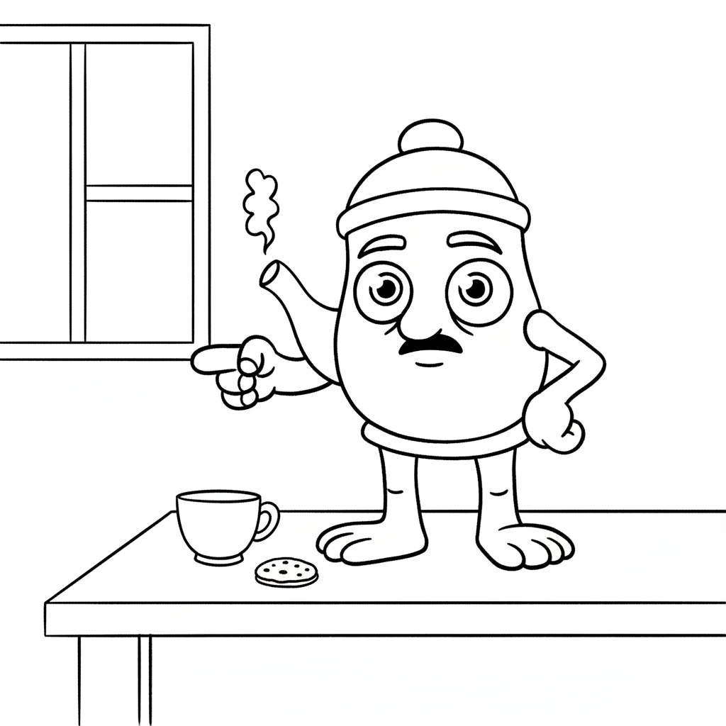 páginas para colorear Ta Ta Ta Sahur