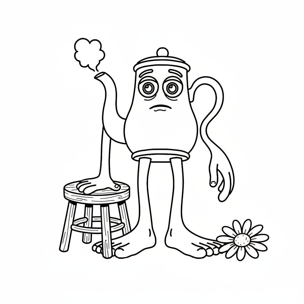 páginas para colorear Ta Ta Ta Sahur imprimibles gratis