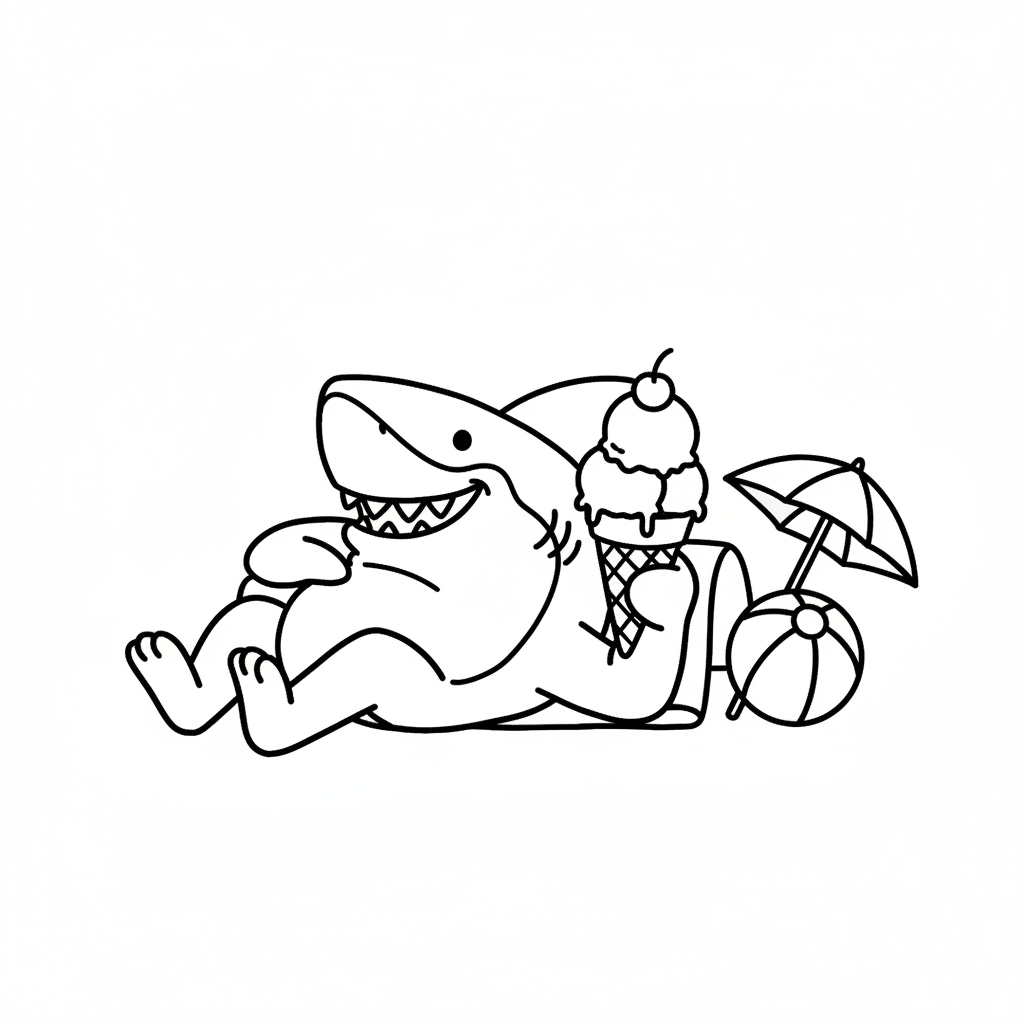 Tralaledon 13 para colorear Tralaledon