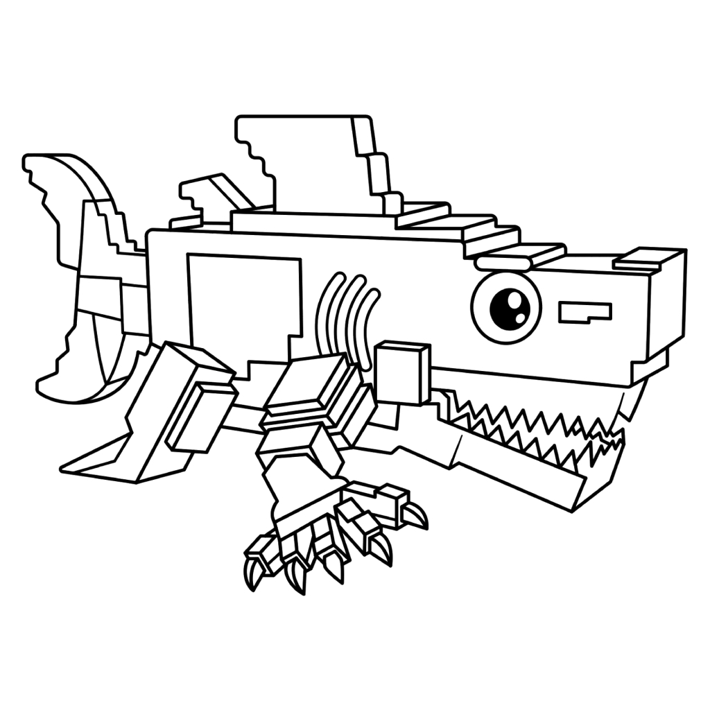 Tralaledon 6 páginas para colorear de preescolar Tralaledon