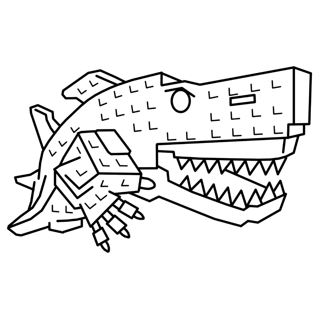 Tralaledon 7 páginas para colorear Tralaledon imprimibles