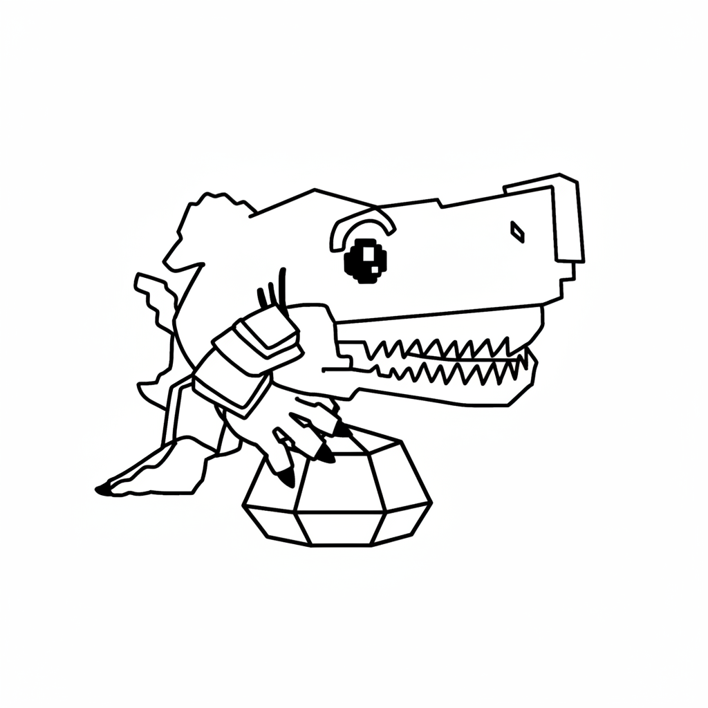 Tralaledon 11 dibujos para colorear Tralaledon