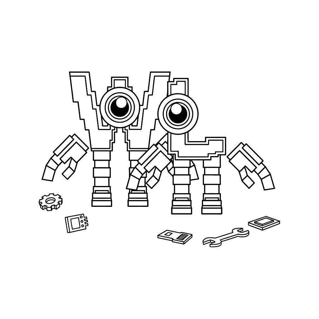 W or L 9 W or L páginas para colorear para adultos