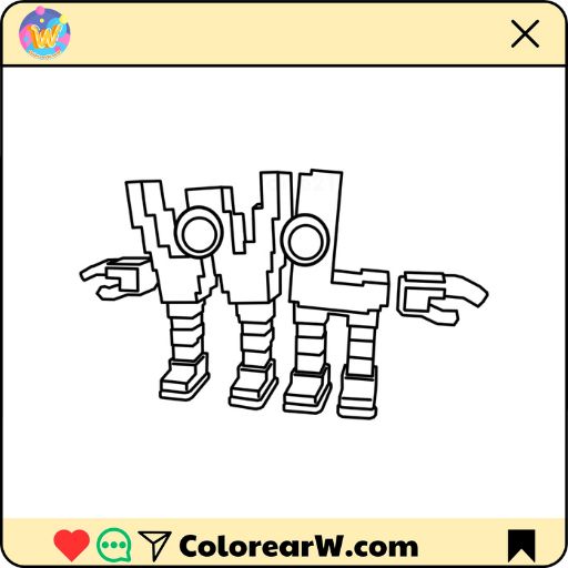 W or L para colorear thumbnail