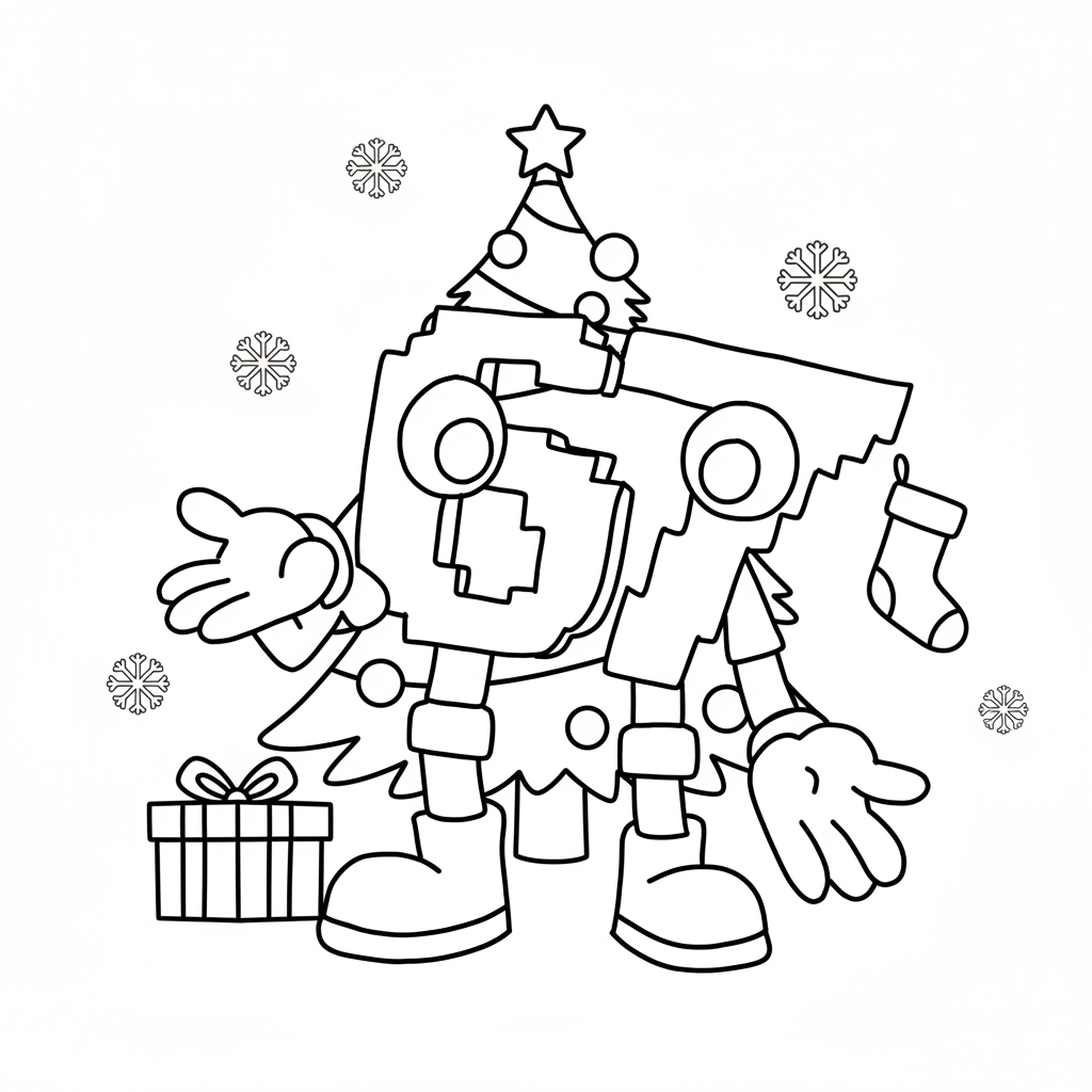 67 Navidad 23 67 Navidad páginas para colorear imprimibles